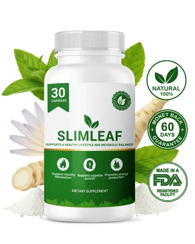SlimLeaf™ Probiotic FitBurn Formula Supplement Bottle